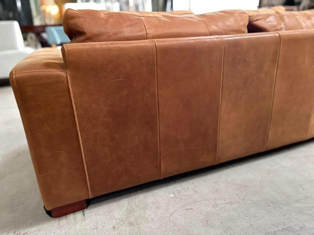 SQUARE FURNITURE / スクエアファニチャー　レザーソファ