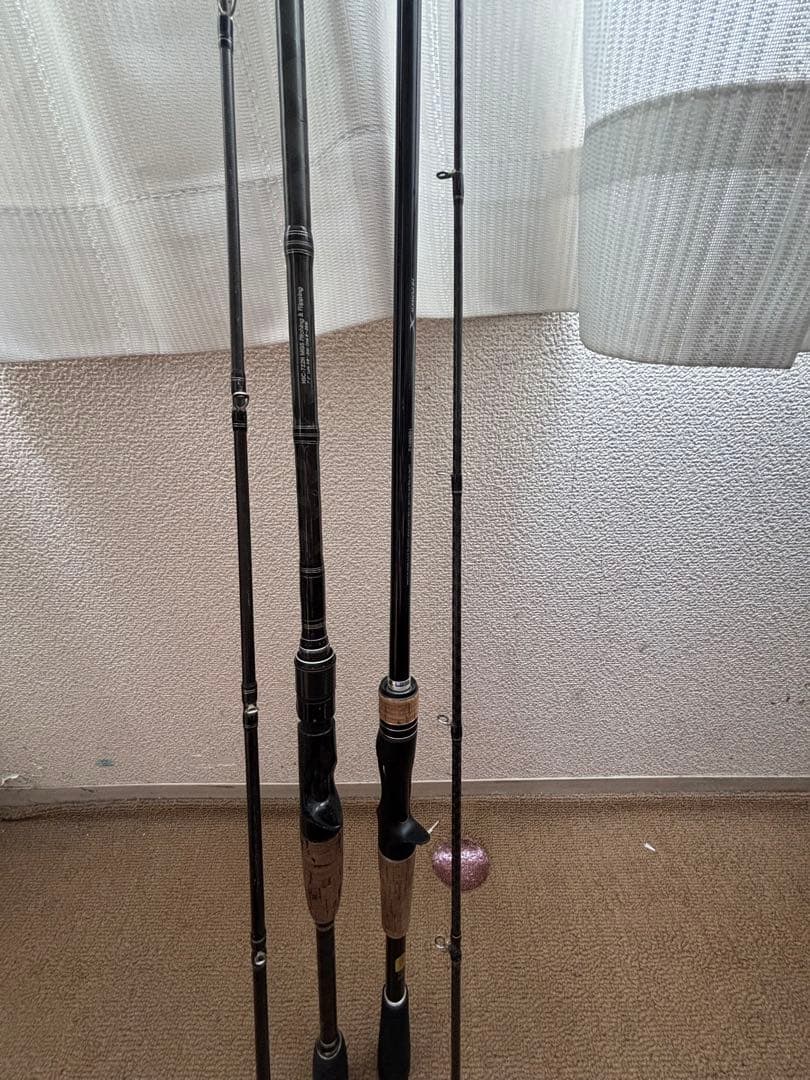 釣果実績ありエクスプライド168mh-2、ホーネットスティンガー722H ベイト