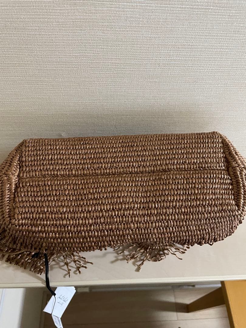 Anita Bidardi かごバッグ ブラウン