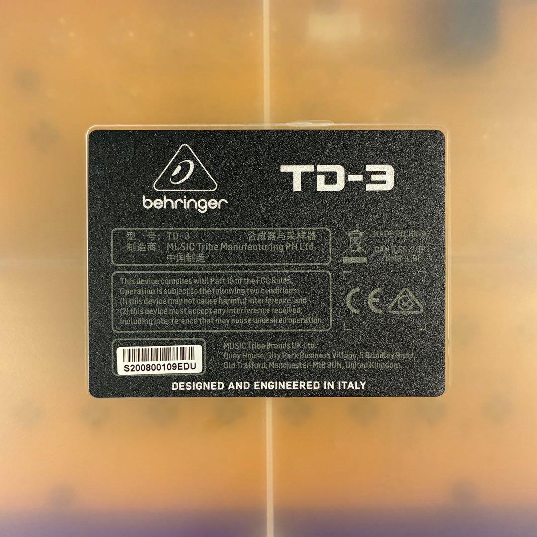 BEHRINGER TD-3 GP アナログシンセサイザー