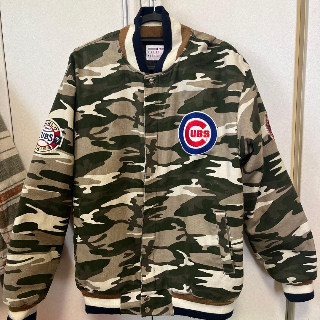 Cubs 迷彩スタジャン Lサイズ
