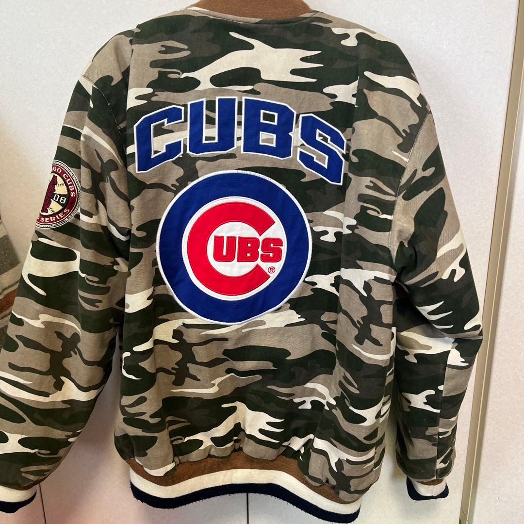 Cubs 迷彩スタジャン Lサイズ