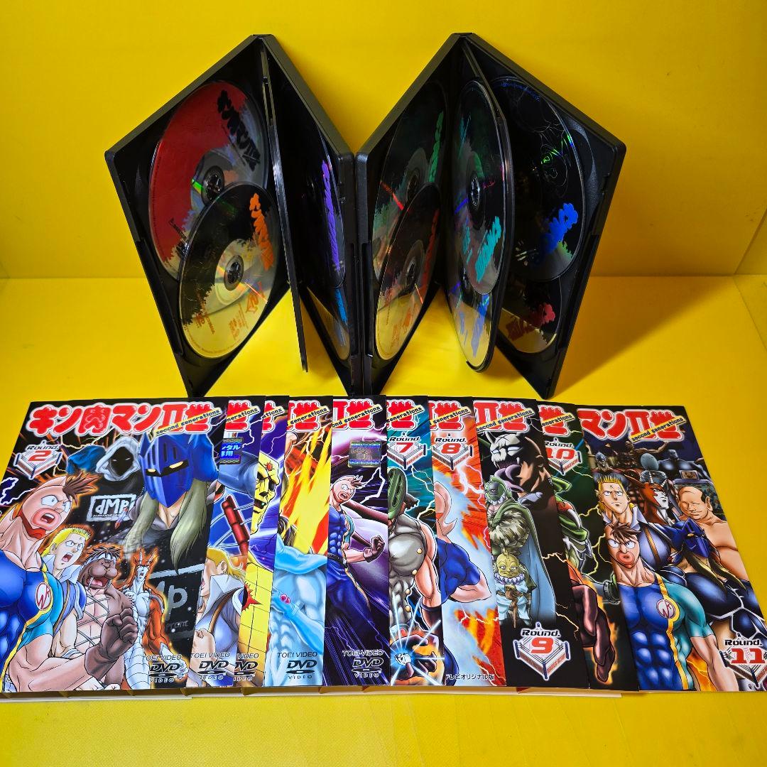新品ケース交換済み　キン肉マンII世 全12巻+映画2作品　DVD全14巻セット