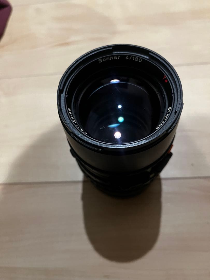 ハッセルブラッド Sonnar 4/180 CFi レンズ けっこう綺麗です。