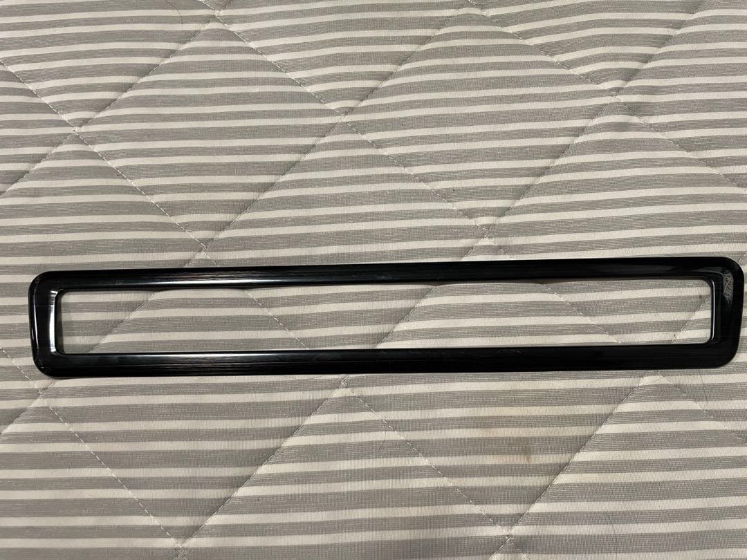 30後期ALPHARD 黒色インテリアパネルカバー 7点セット