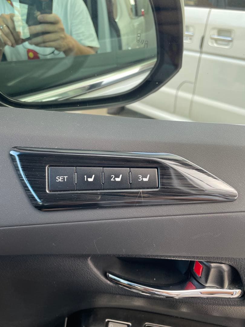 30後期ALPHARD 黒色インテリアパネルカバー 7点セット