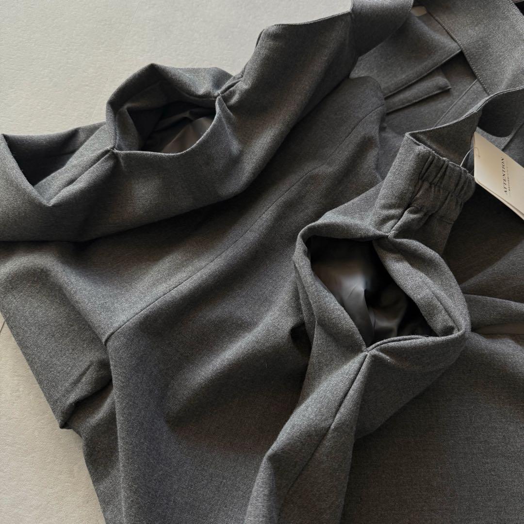 【新品タグ付✨】CELERI Deuxieme Classe サロペット　グレー