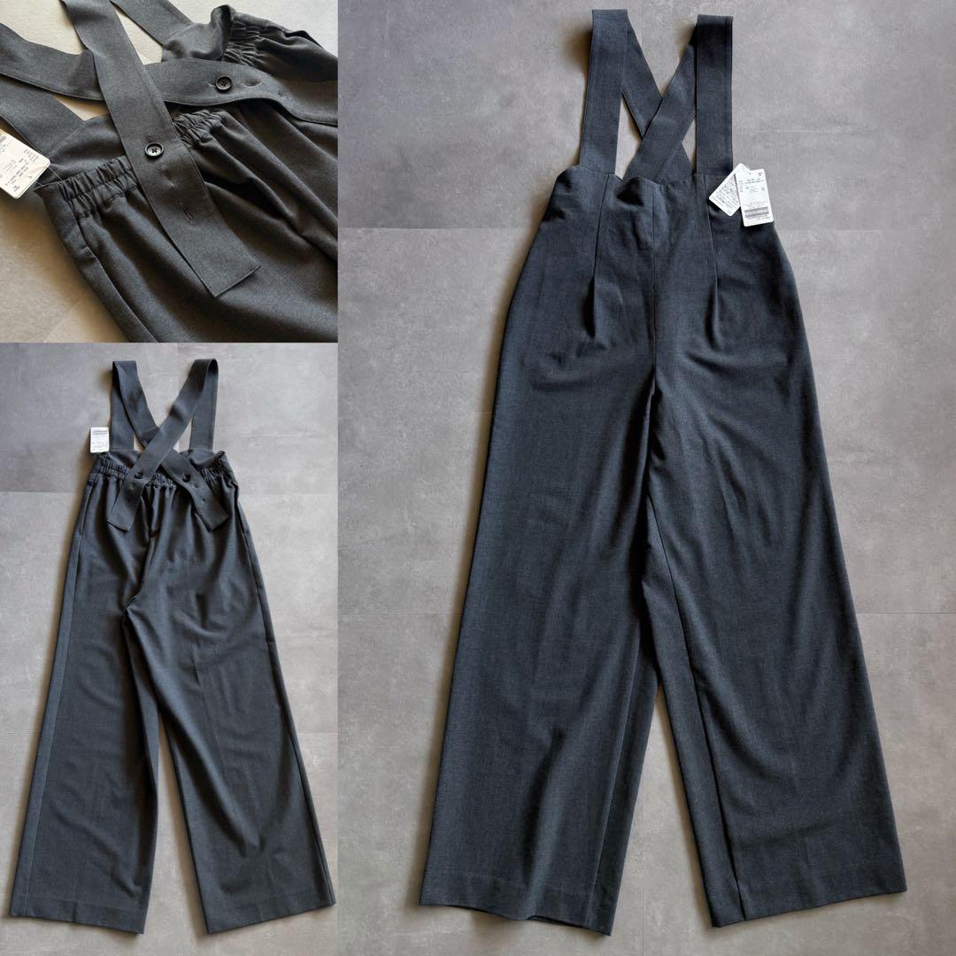 【新品タグ付✨】CELERI Deuxieme Classe サロペット　グレー