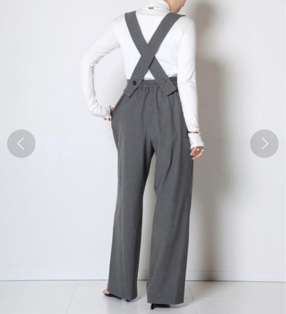 【新品タグ付✨】CELERI Deuxieme Classe サロペット　グレー