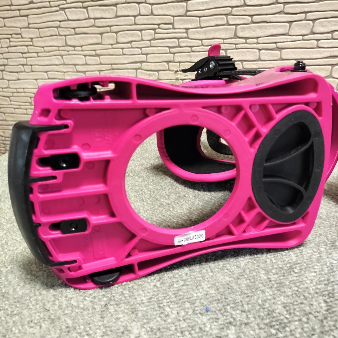 CSB スノーボード ビンディング レディース Lサイズ ピンク