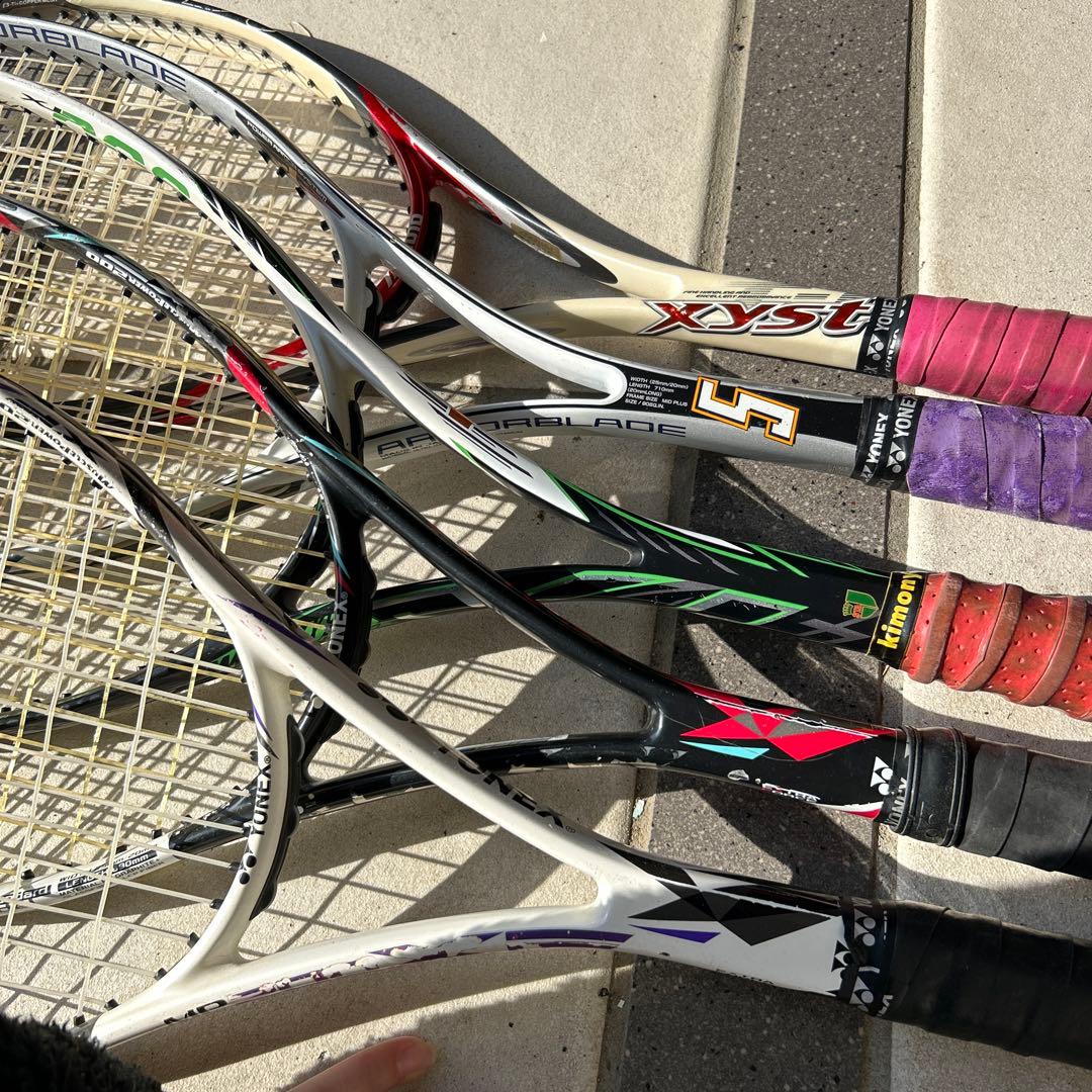 軟式テニスラケット　まとめ売り