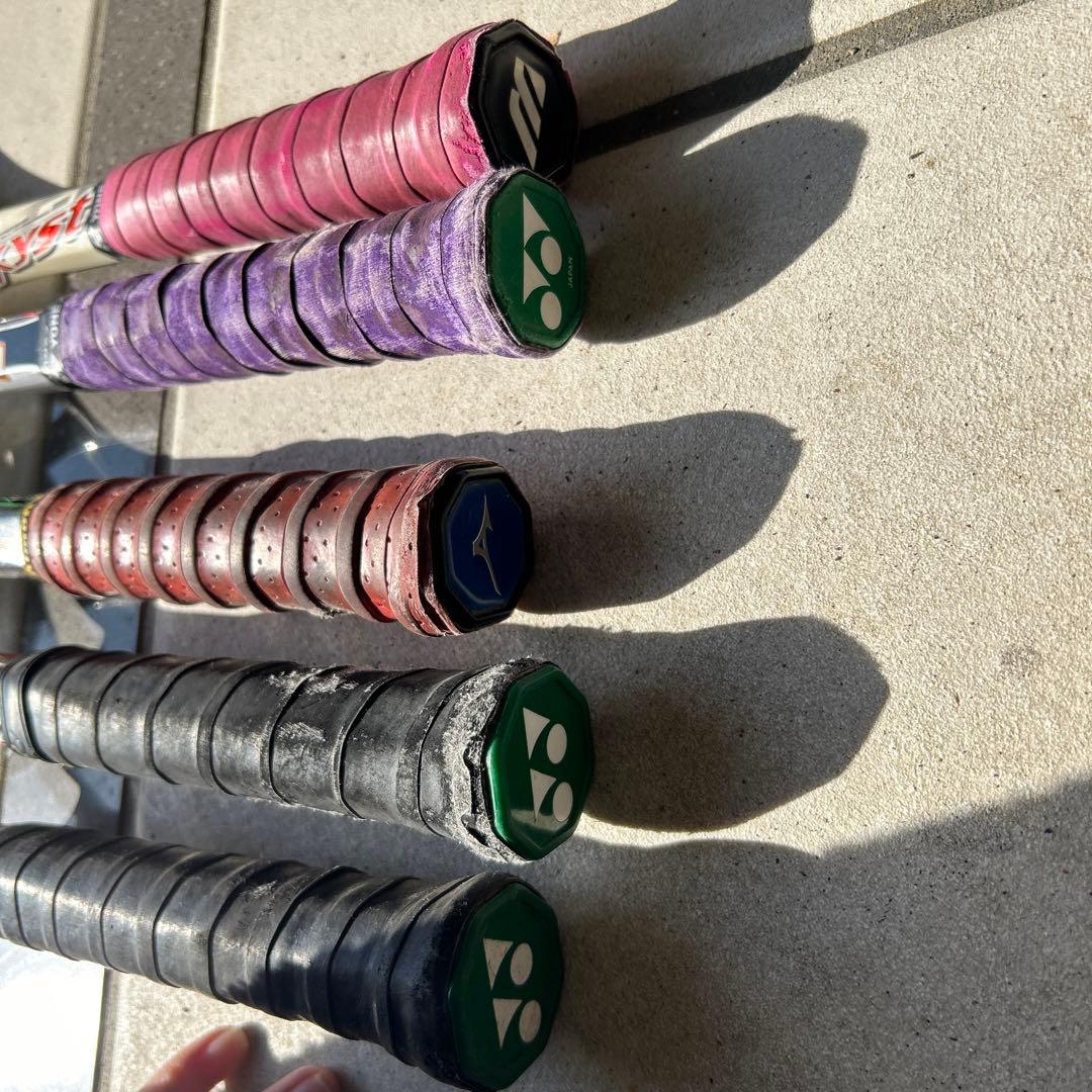 軟式テニスラケット　まとめ売り