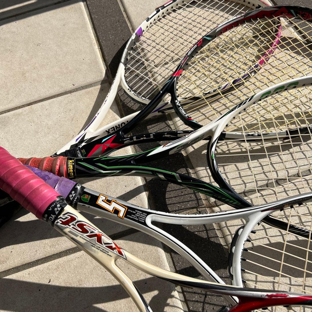軟式テニスラケット　まとめ売り