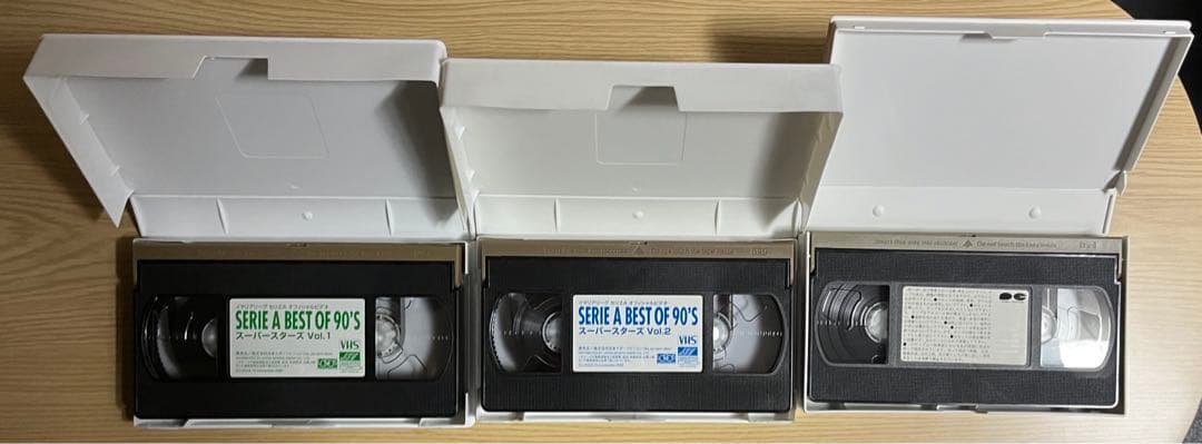 ［本体美品、動作品］サッカー　VHS　ワールドカップ等