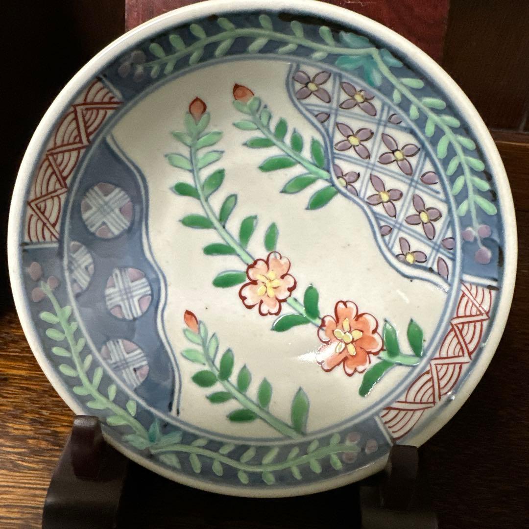 新品未使用. 佐藤走波(五代67歳). 染錦、辻ヶ花文