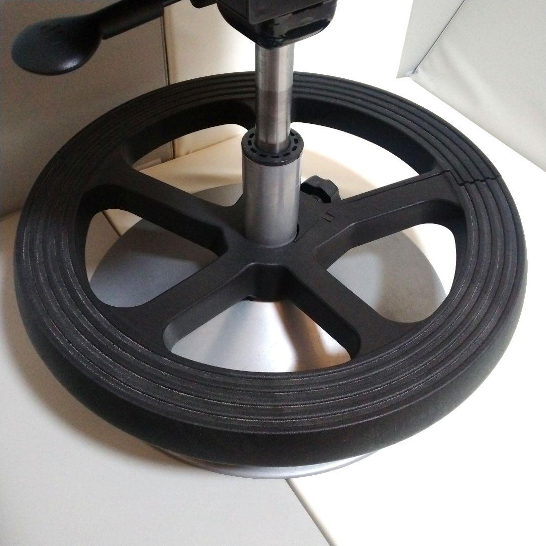 アーユルチェア ルナ 丸ベースタイプ 足置きリング付き ブルー