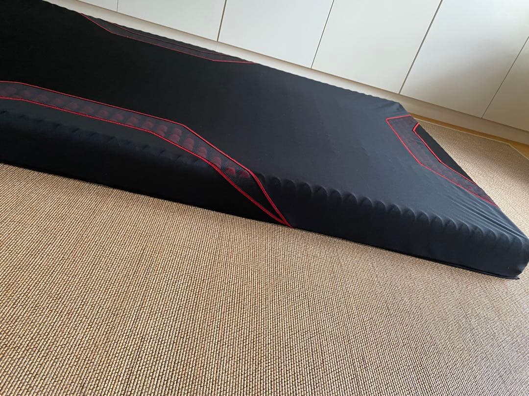 西川　AiR SI マットレス シングル ブラック/レッド