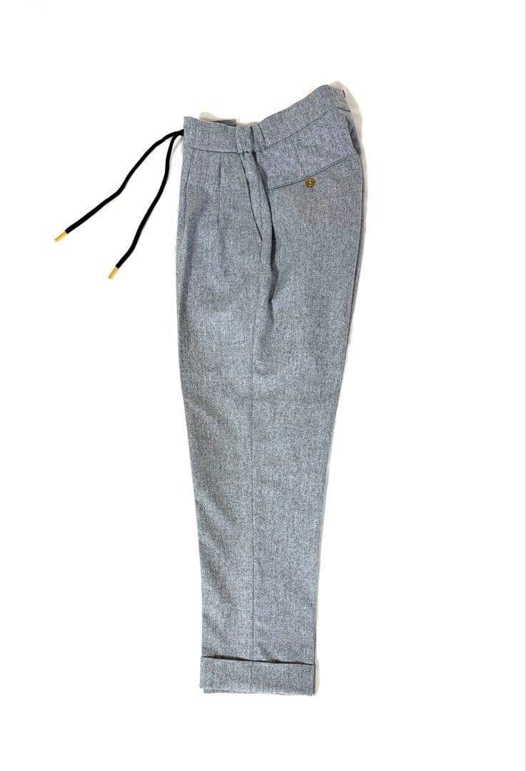 極美品 B.R.別注 ベルウィッチ ライトグレーフランネル 42