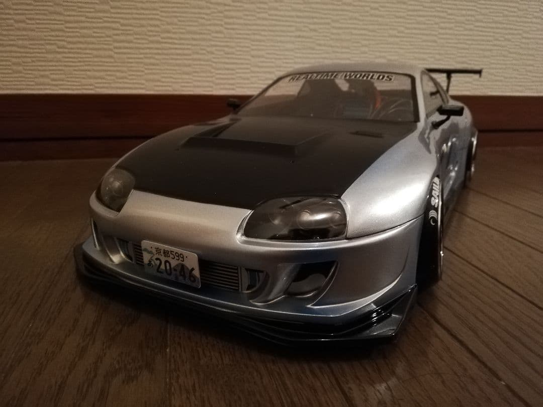 1/10 ヨコモ ラジコン ボディ スープラ JZA 80 ドリパケ等に