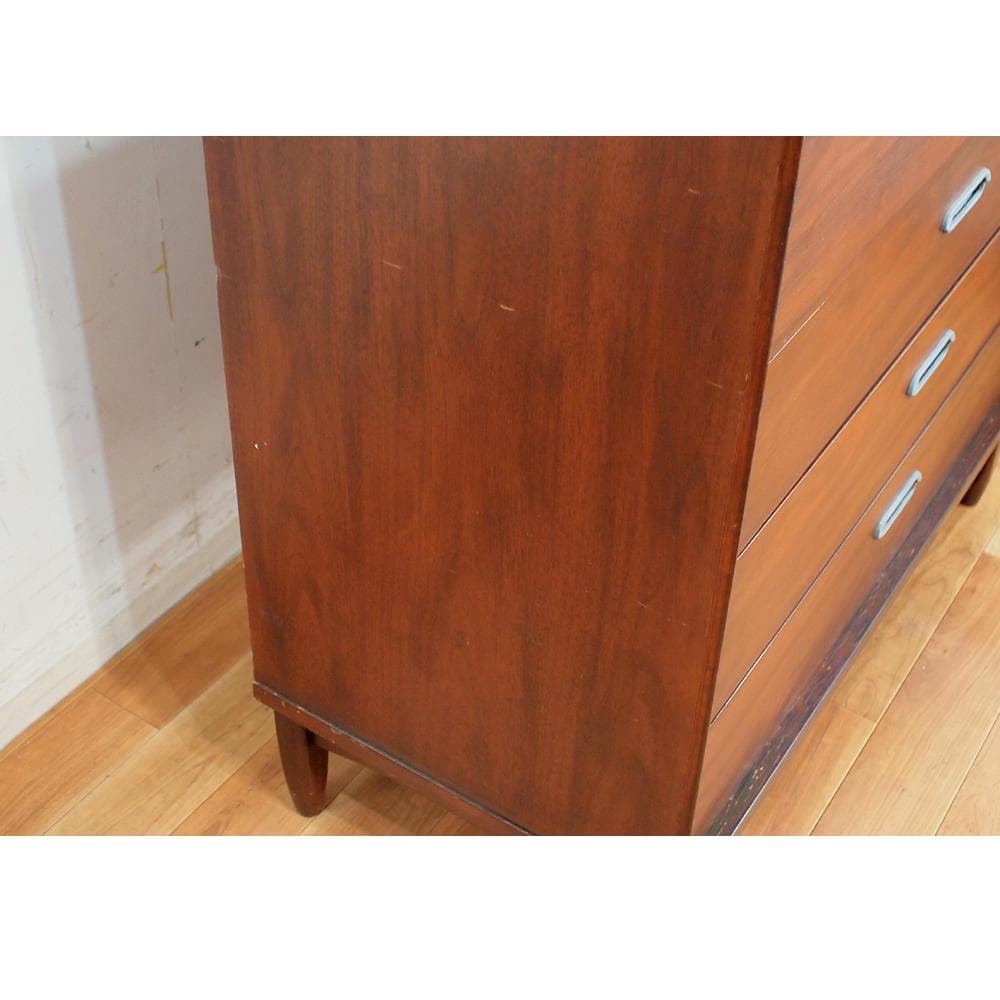 米軍家具 US ドレクセル DREXEL 5段チェスト ビンテージ 米軍払下げ品