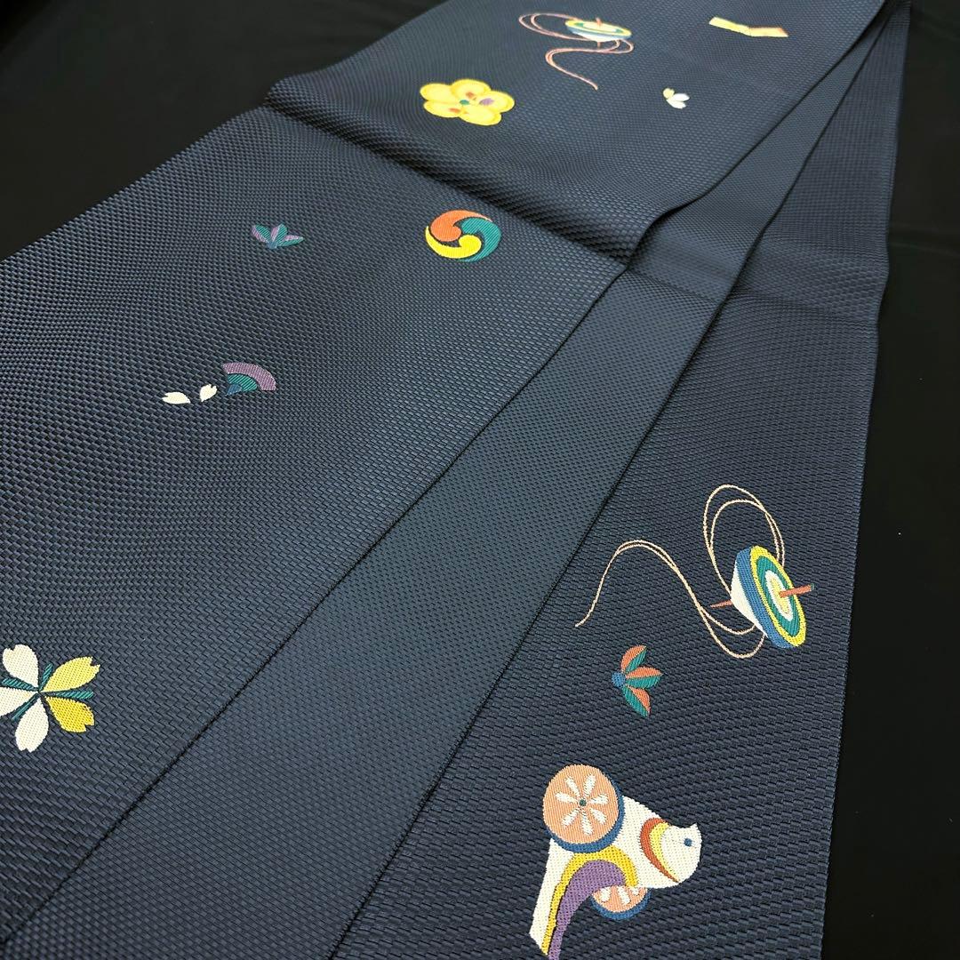 新品 正絹 袋帯 博多織 西村織物 西頭哲三郎 未仕立品 2339