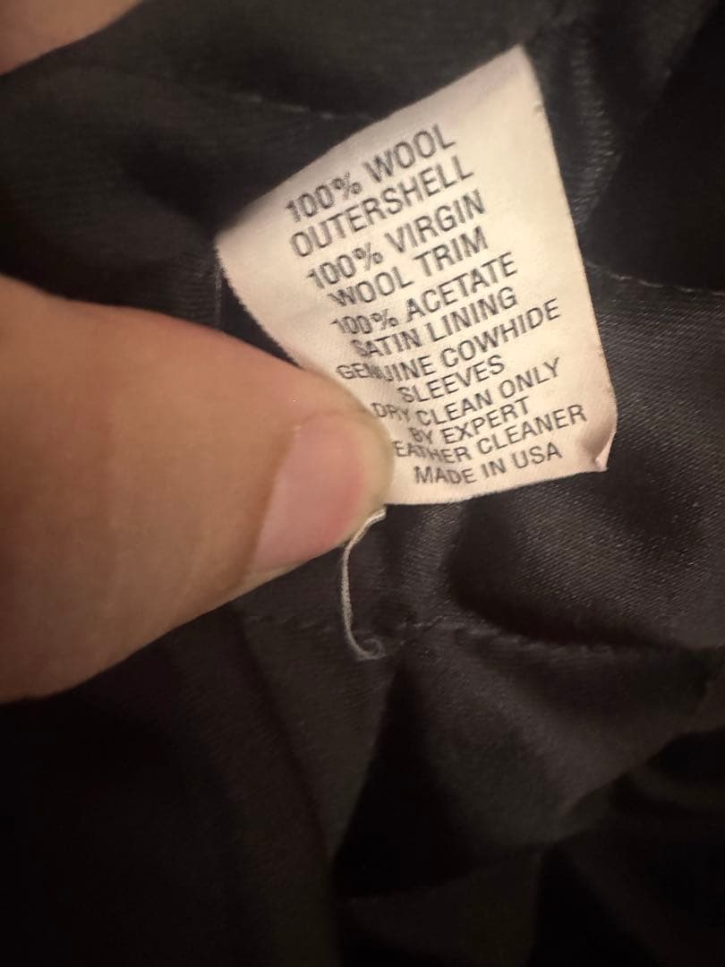 New York Mets Wool Varsity Jacket USA製