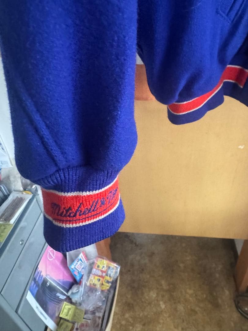 New York Mets Wool Varsity Jacket USA製