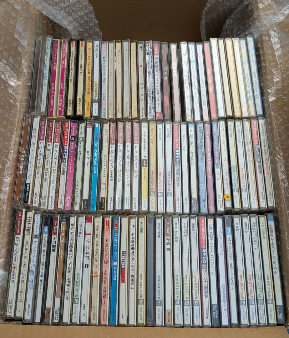演歌 歌謡曲 歌手 オムニバス CD まとめ売り 処分 大量 約160枚
