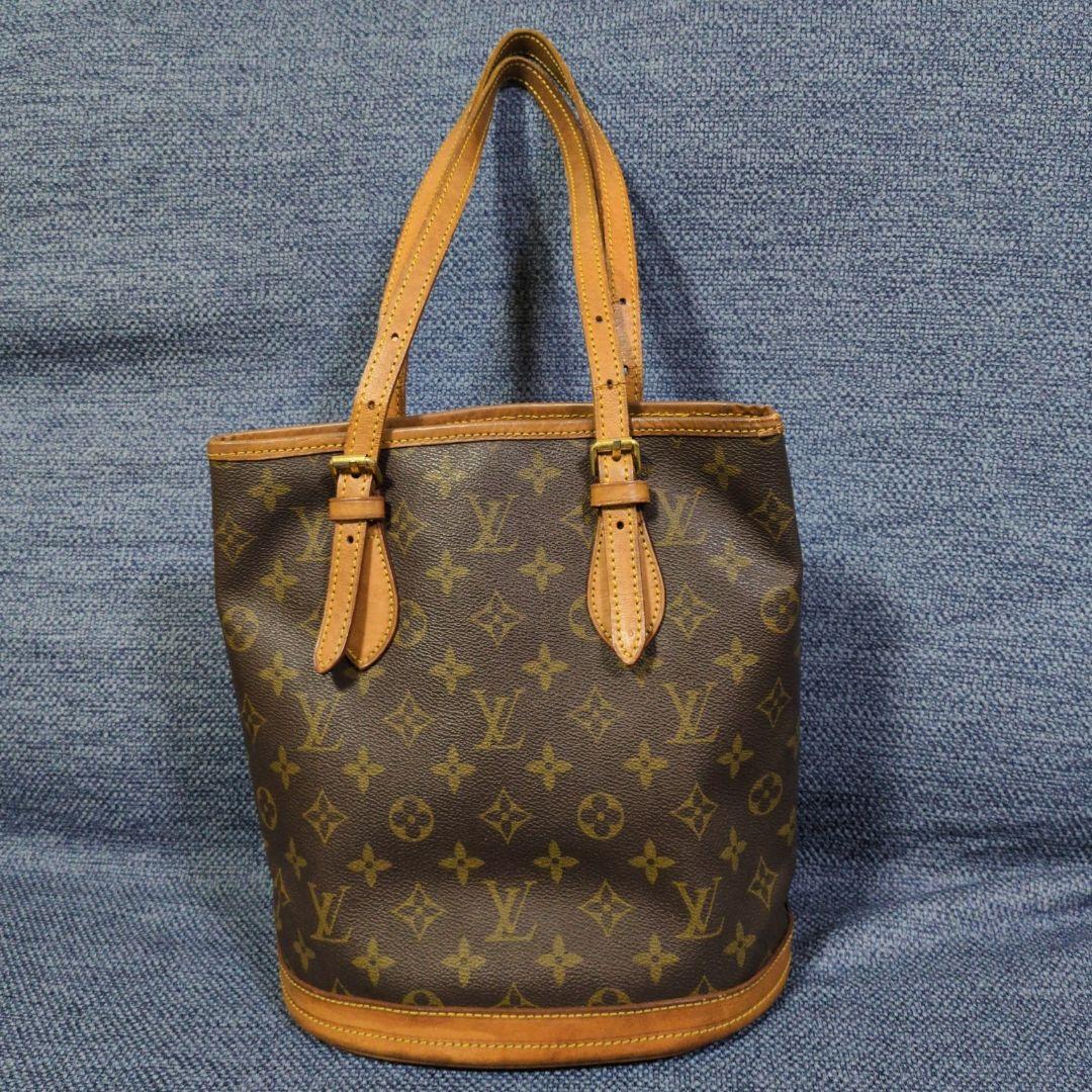 ルイ・ヴィトン　トートバッグ　プチバスケット