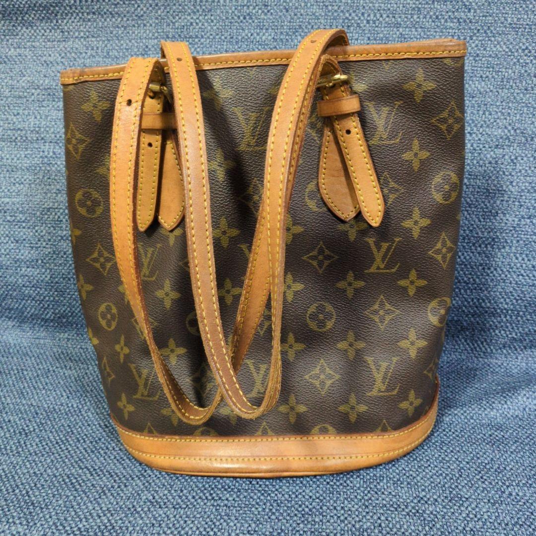 ルイ・ヴィトン　トートバッグ　プチバスケット