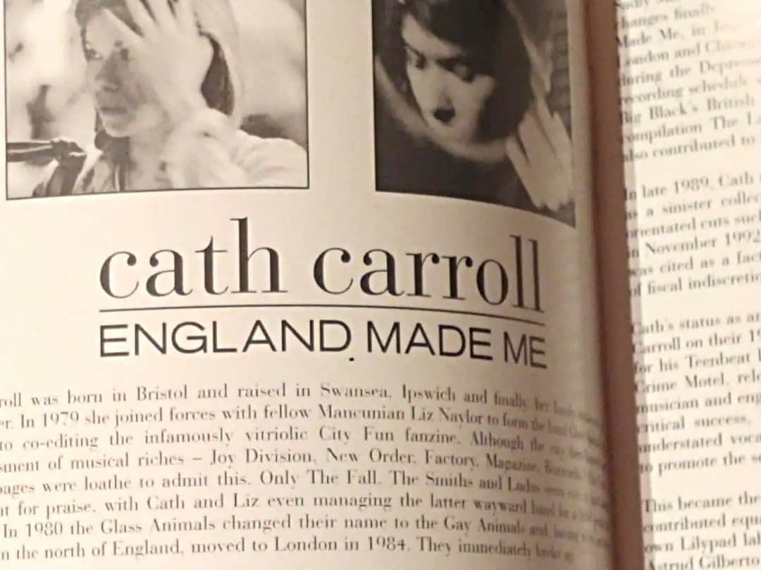 CD England Made Me Cath Carroll キャス・キャロル