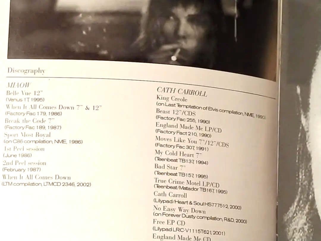 CD England Made Me Cath Carroll キャス・キャロル