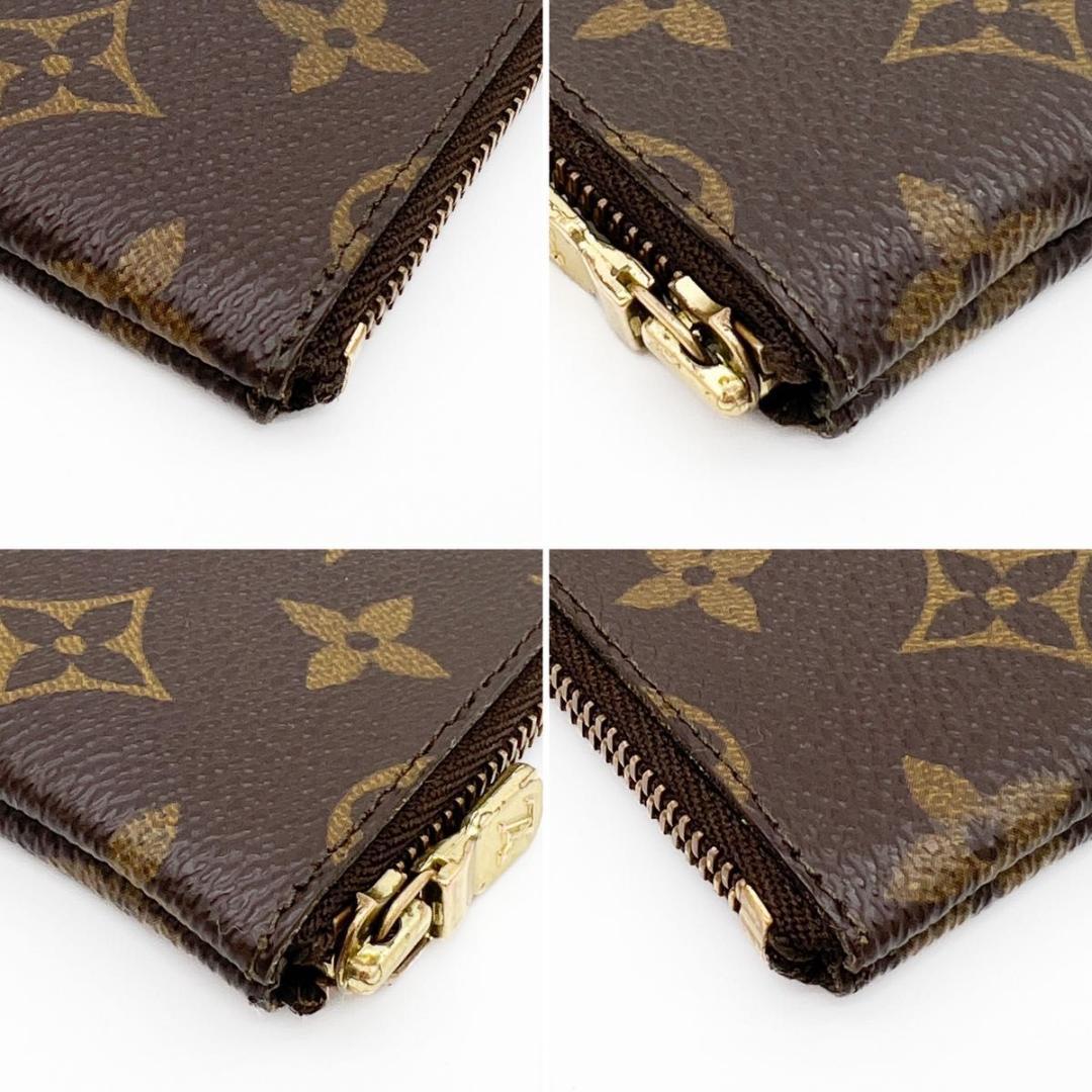 【美品】ヴィトン モノグラム ポシェット クレ ケース 財布 M62650