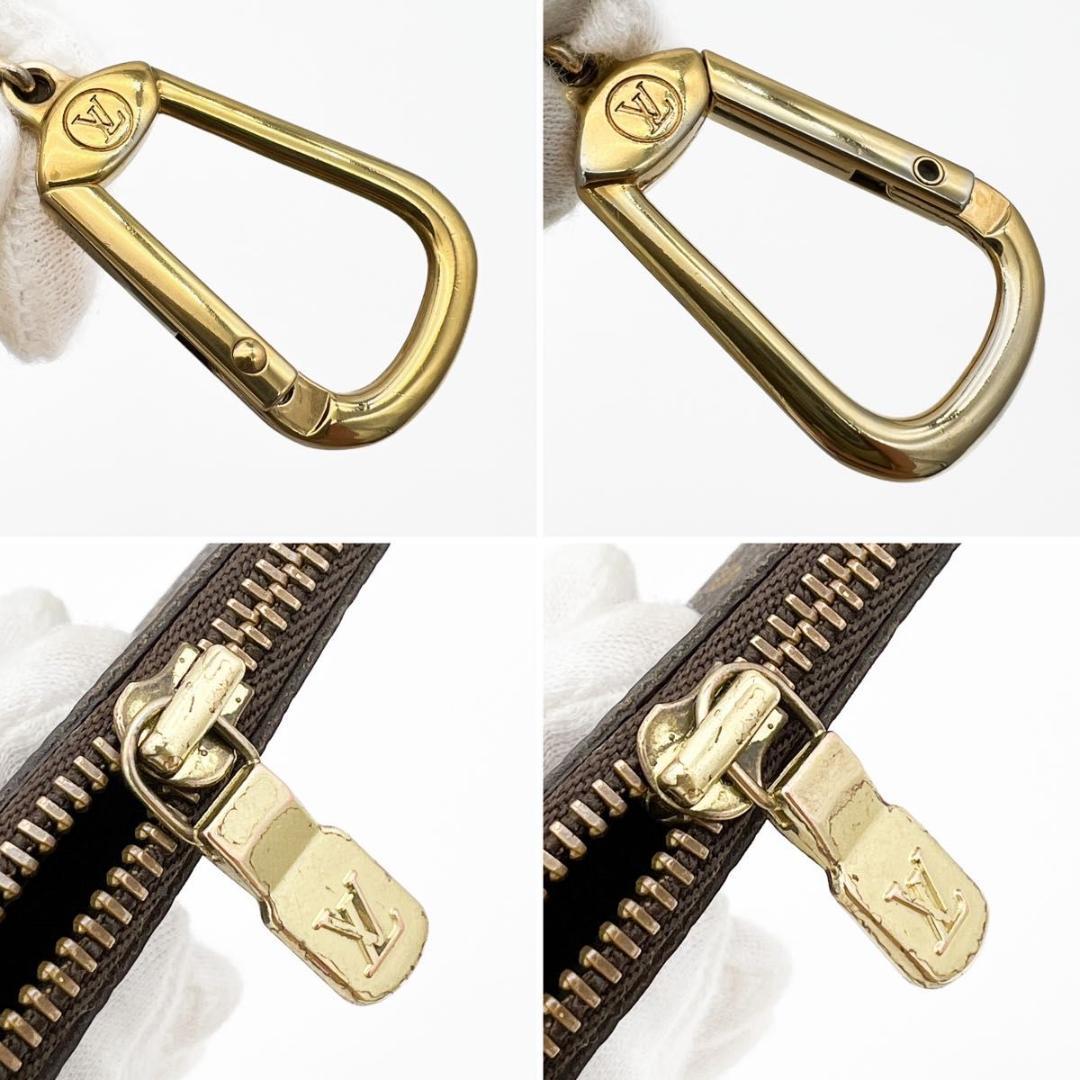 【美品】ヴィトン モノグラム ポシェット クレ ケース 財布 M62650