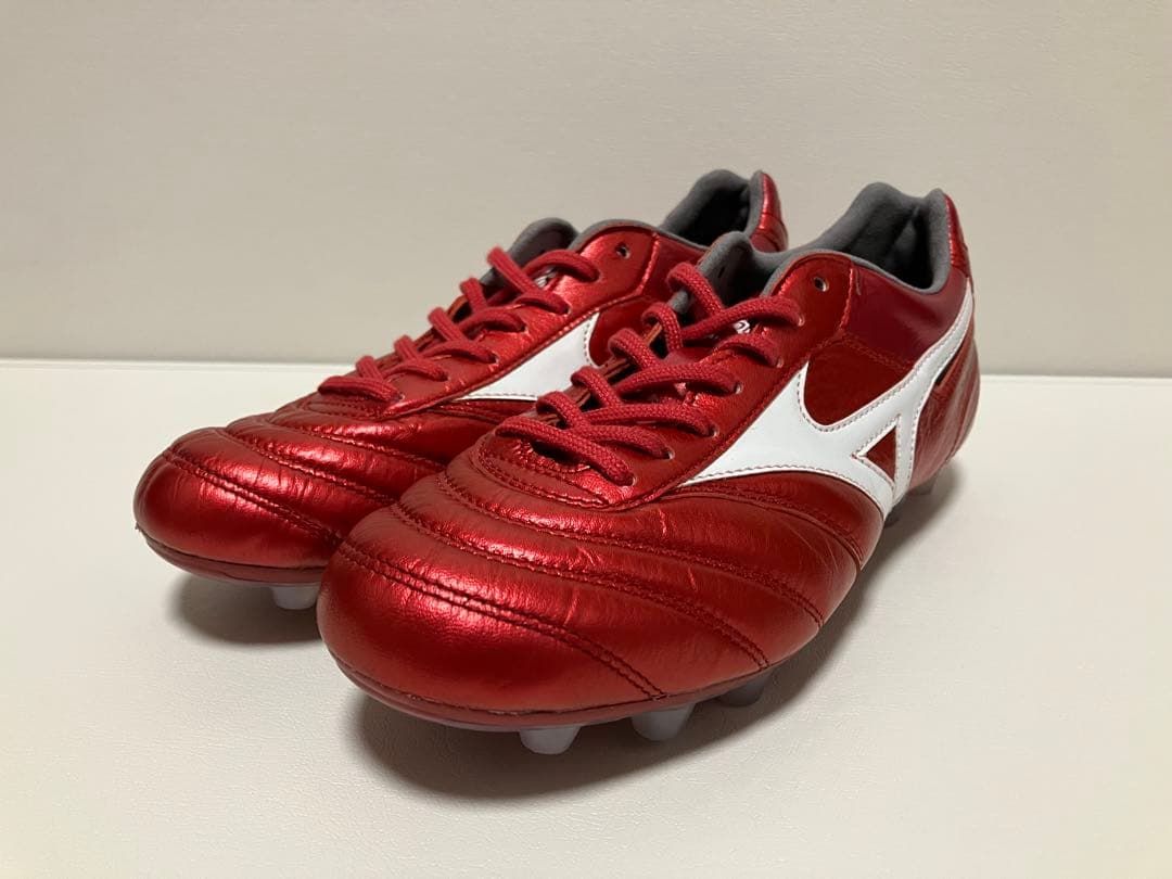 【再値下げ】超美品　モレリアII JAPAN レッド　23cm