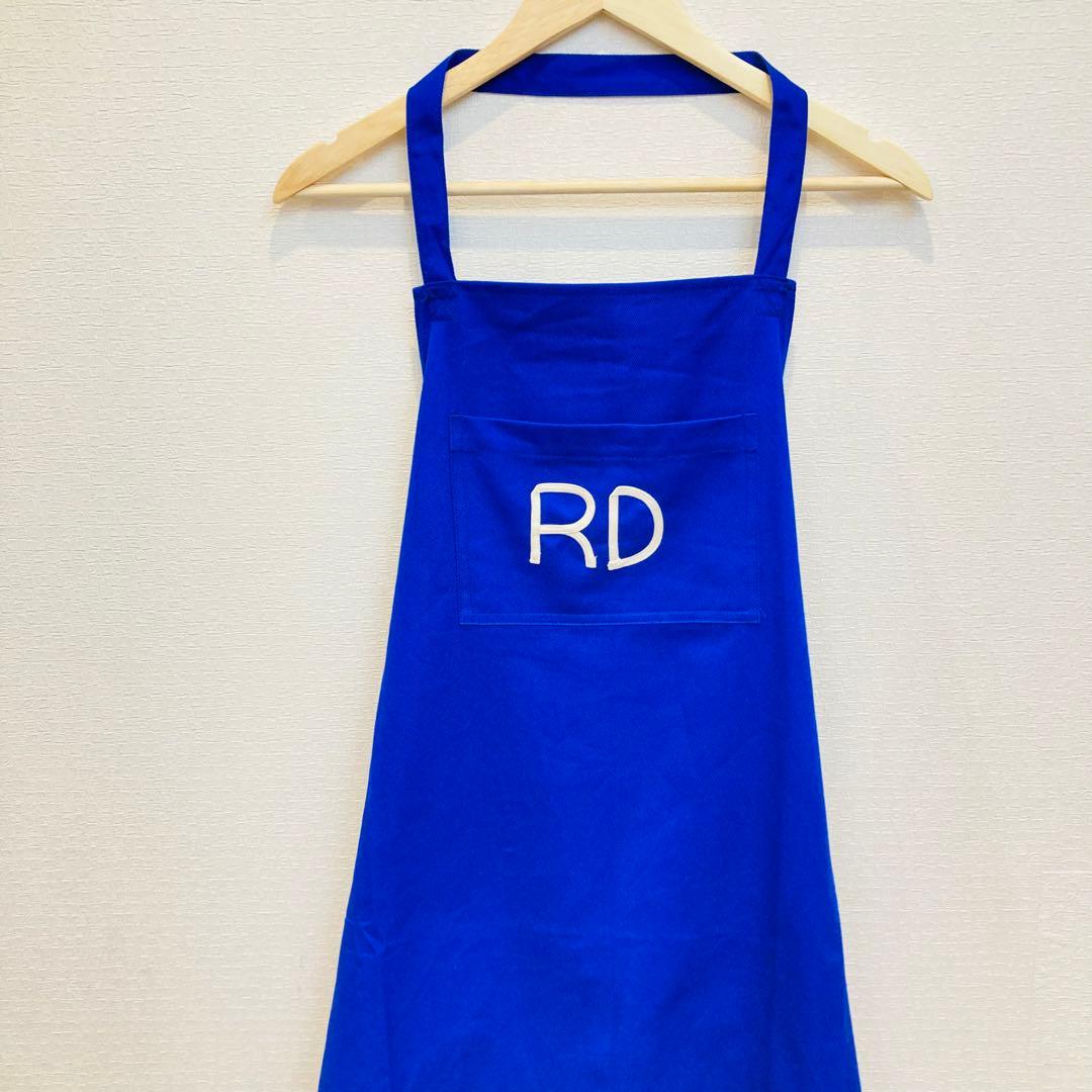 【未使用品】 オールドマンズテーラー　R&D.M.Co エプロン ブルー