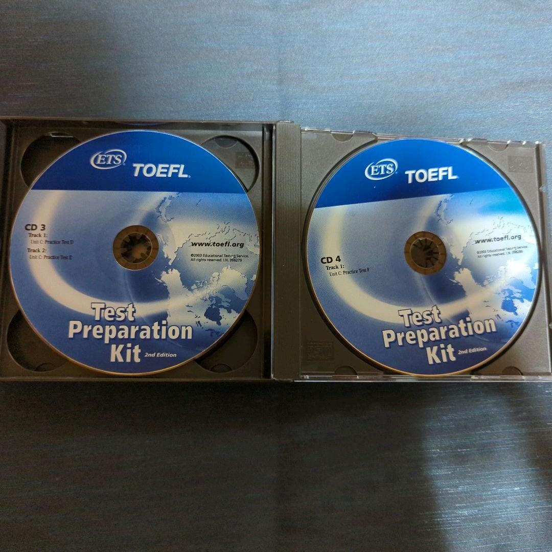 語学・辞書・学習参考書 TOEFL Test Preparation Kit (CD+ CD-ROM)