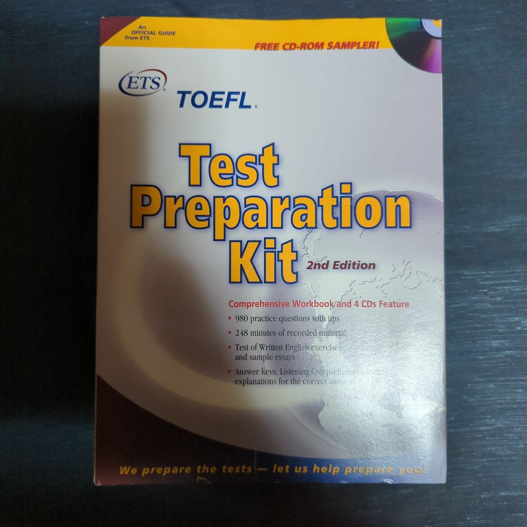 語学・辞書・学習参考書 TOEFL Test Preparation Kit (CD+ CD-ROM)