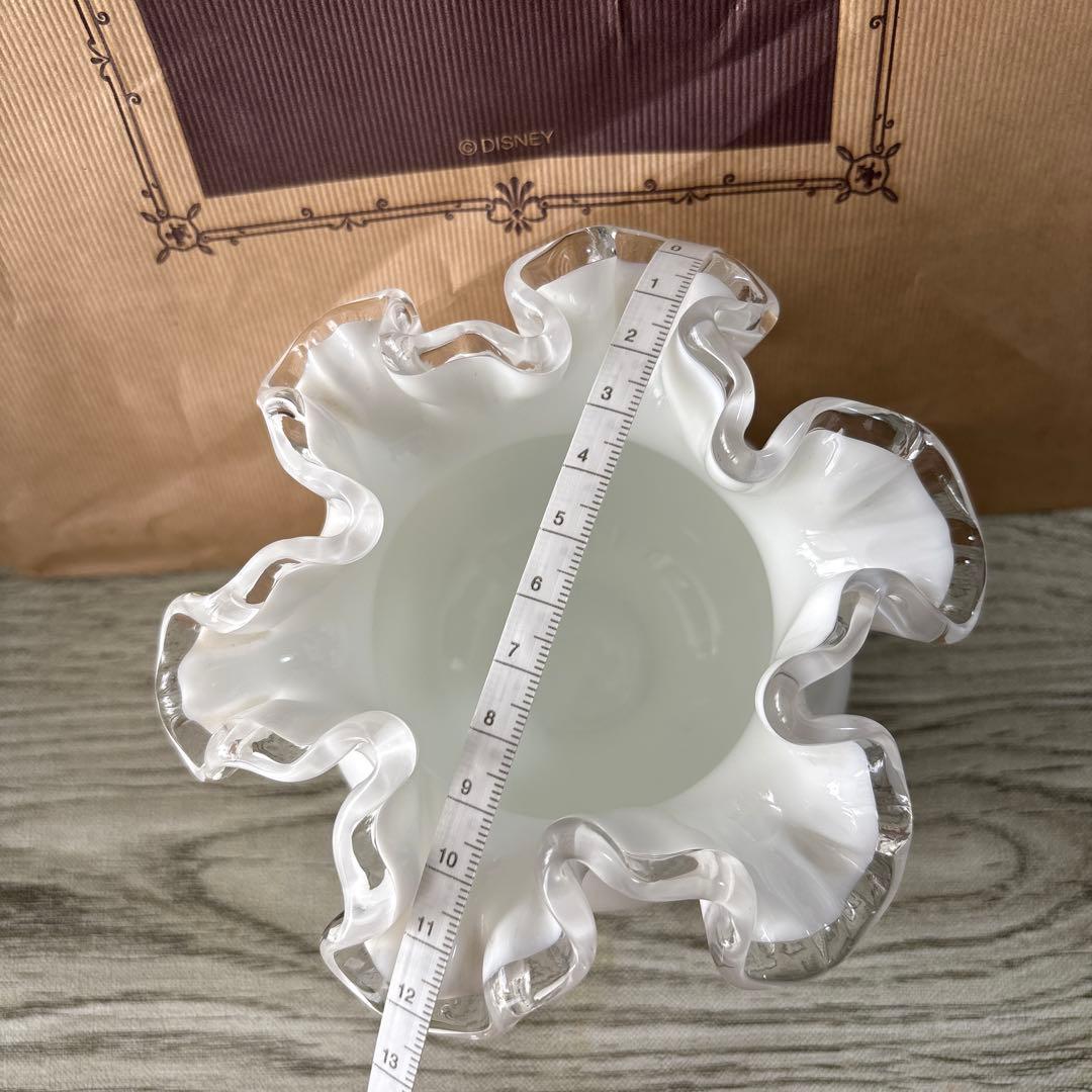 Fenton フェントン 花瓶 シルバークレスト フリル