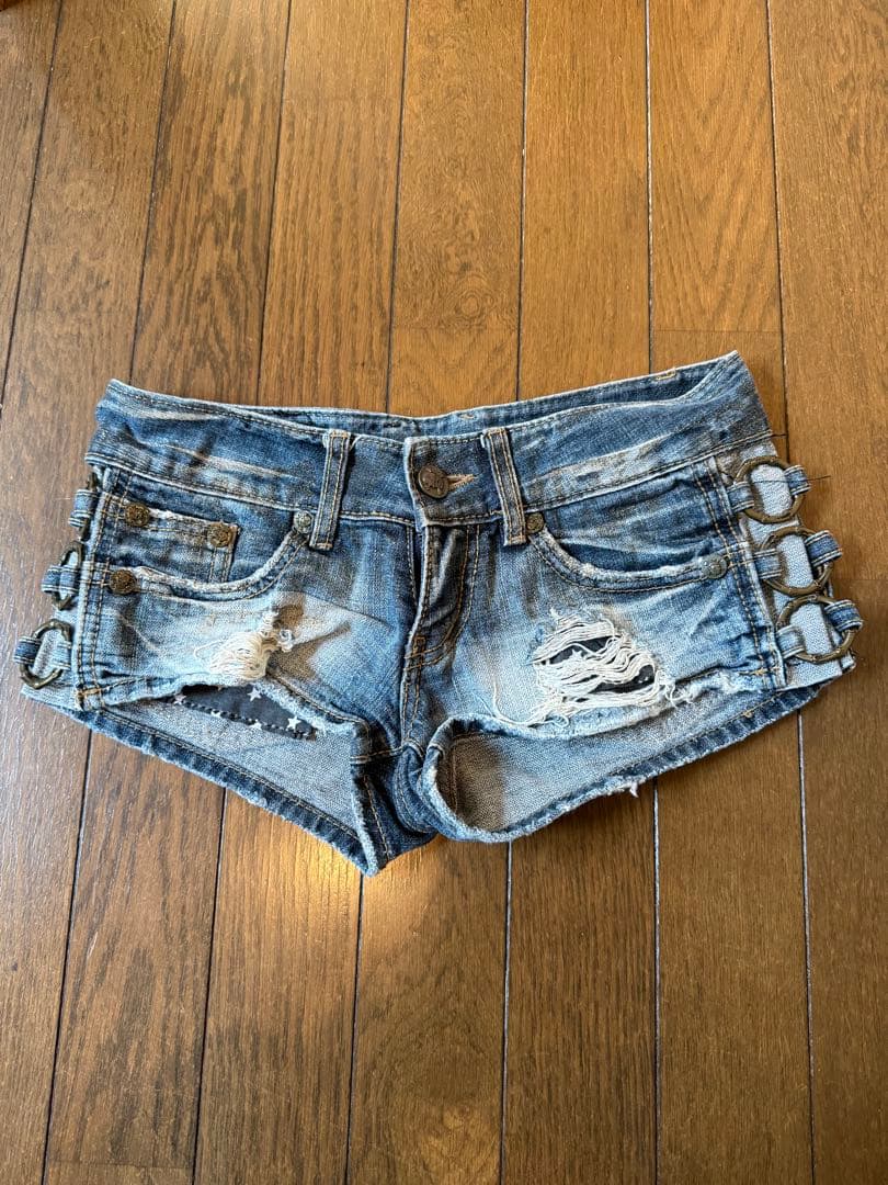 d.i.a. サイドリング/ラメ/ショートパンツ