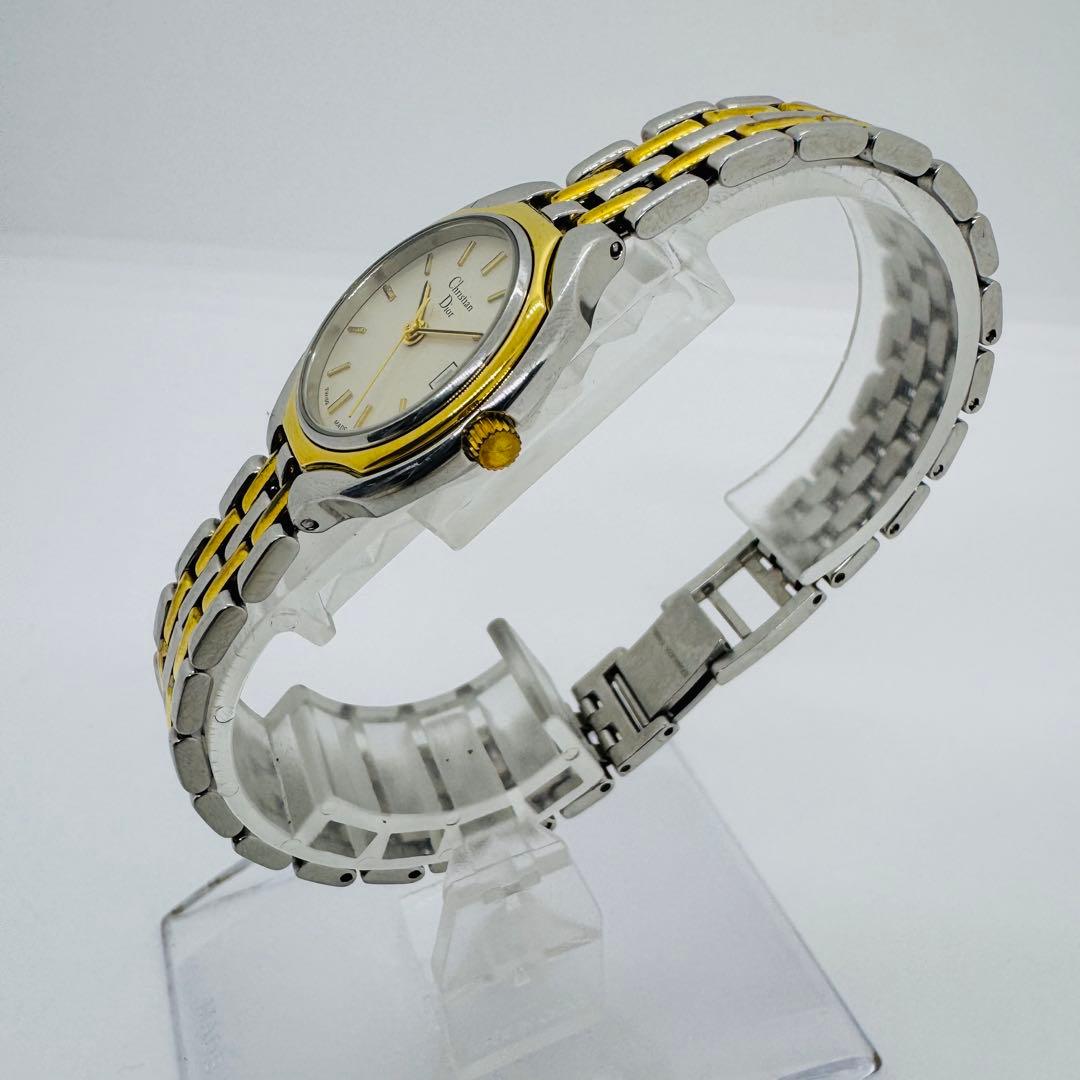 ✨Dior✨クリスチャンディオール✨3001✨デイト✨コンビ✨レディース✨腕時計