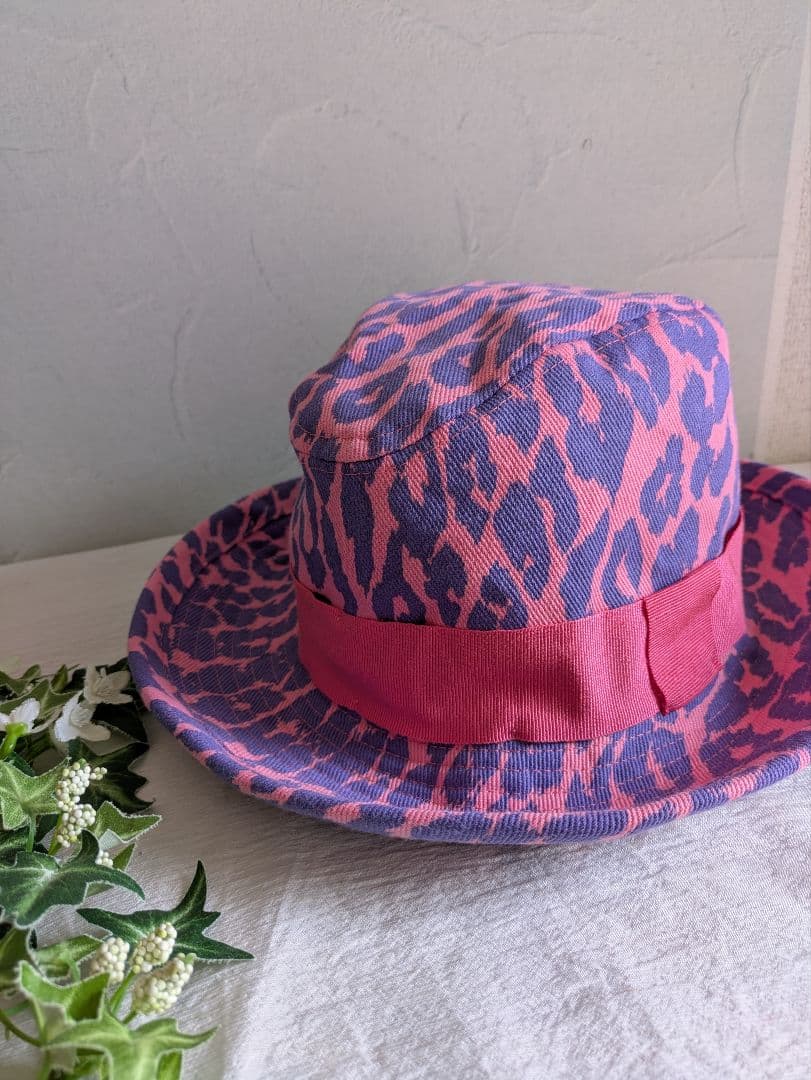 ドルチェ＆ガッパーナ　Dolce & Gabbana レオパード　ハット　帽子