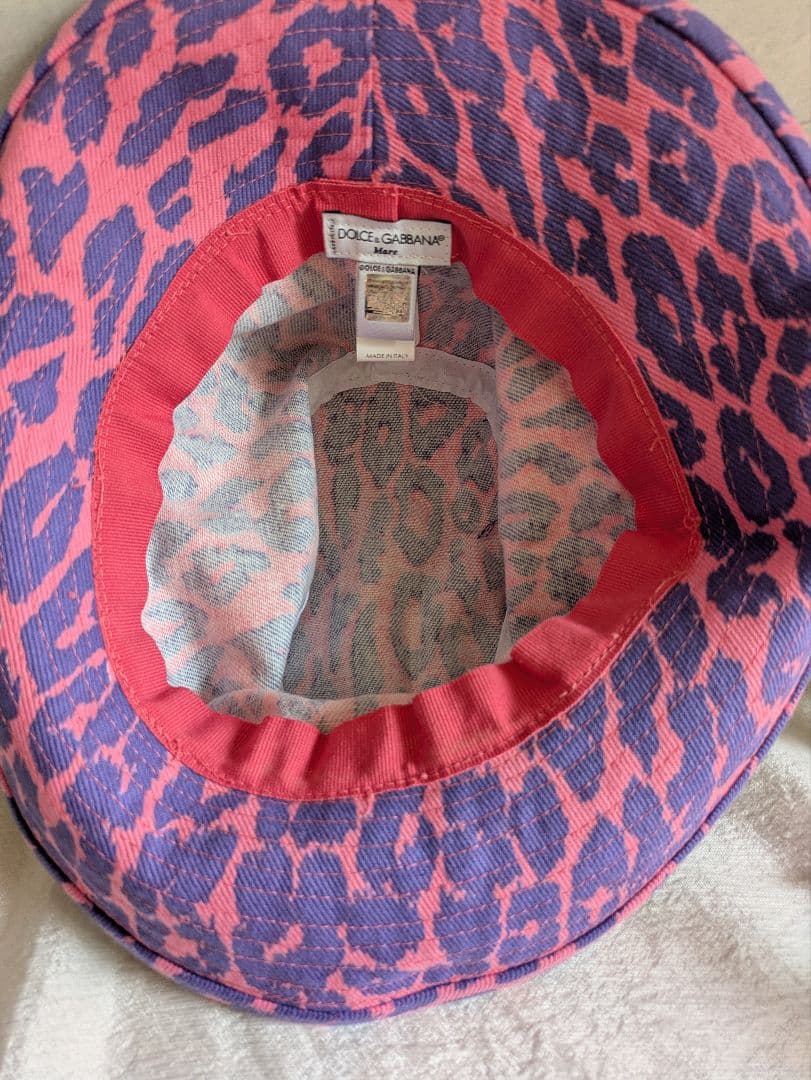 ドルチェ＆ガッパーナ　Dolce & Gabbana レオパード　ハット　帽子