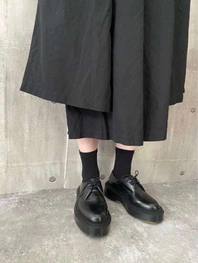 コムコム コムデギャルソン 変形 ワイド パンツ スカウチョ