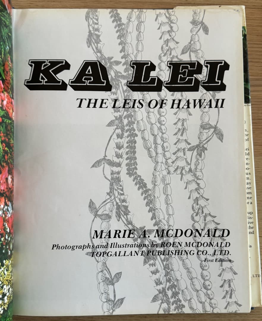 その他 Ka Lei The Lei Of Hawaii