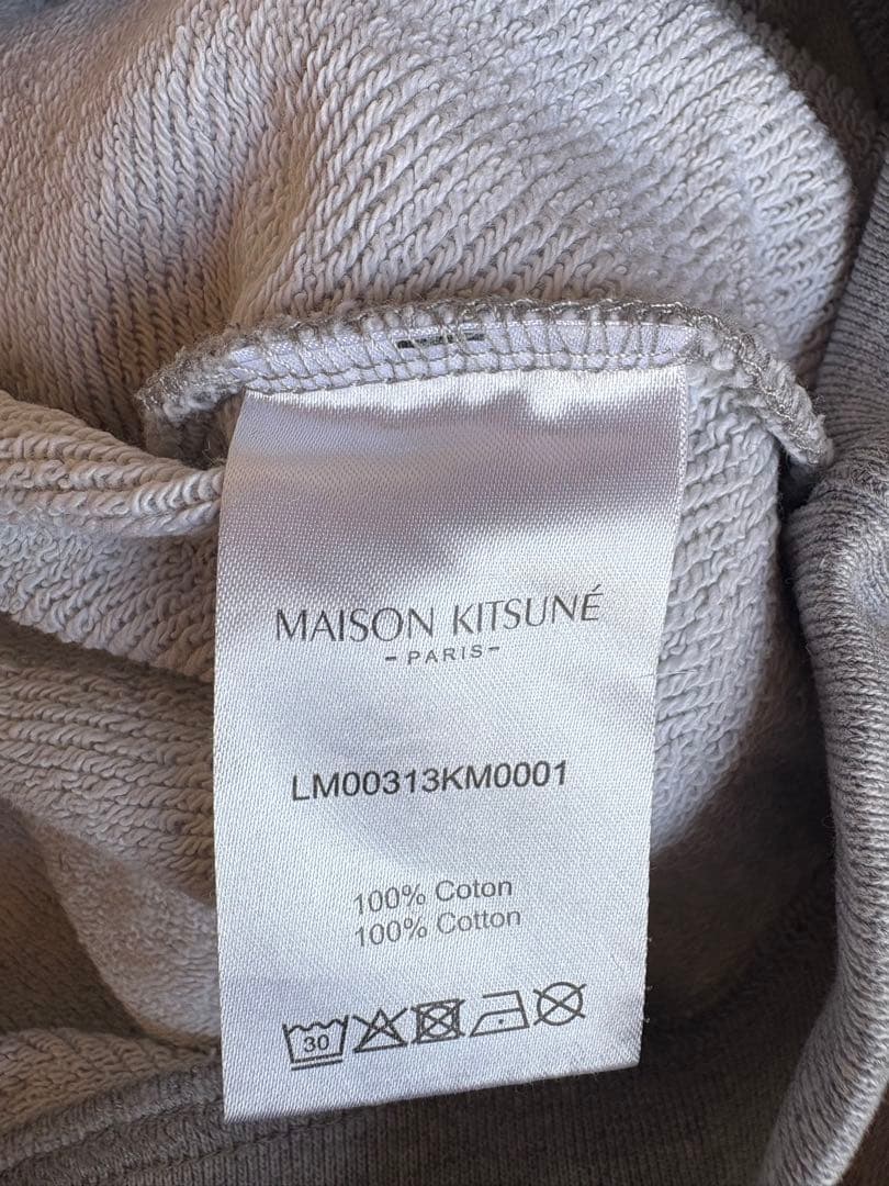 MAISON KITSUNÉ グレー XS トレーナー