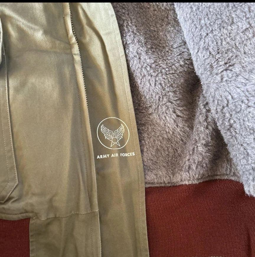 c*n様 ☆バズリクソンズ B10 (赤リブ)フライトジャケット 状態○