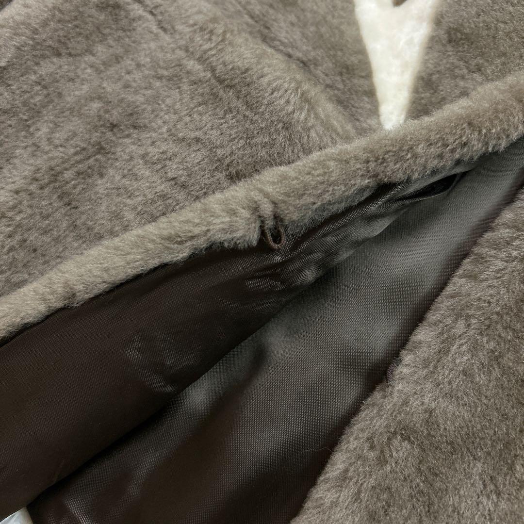 FRAMeWORK 別注K.tsanikidis ムートン チマヨ柄 ジレ F