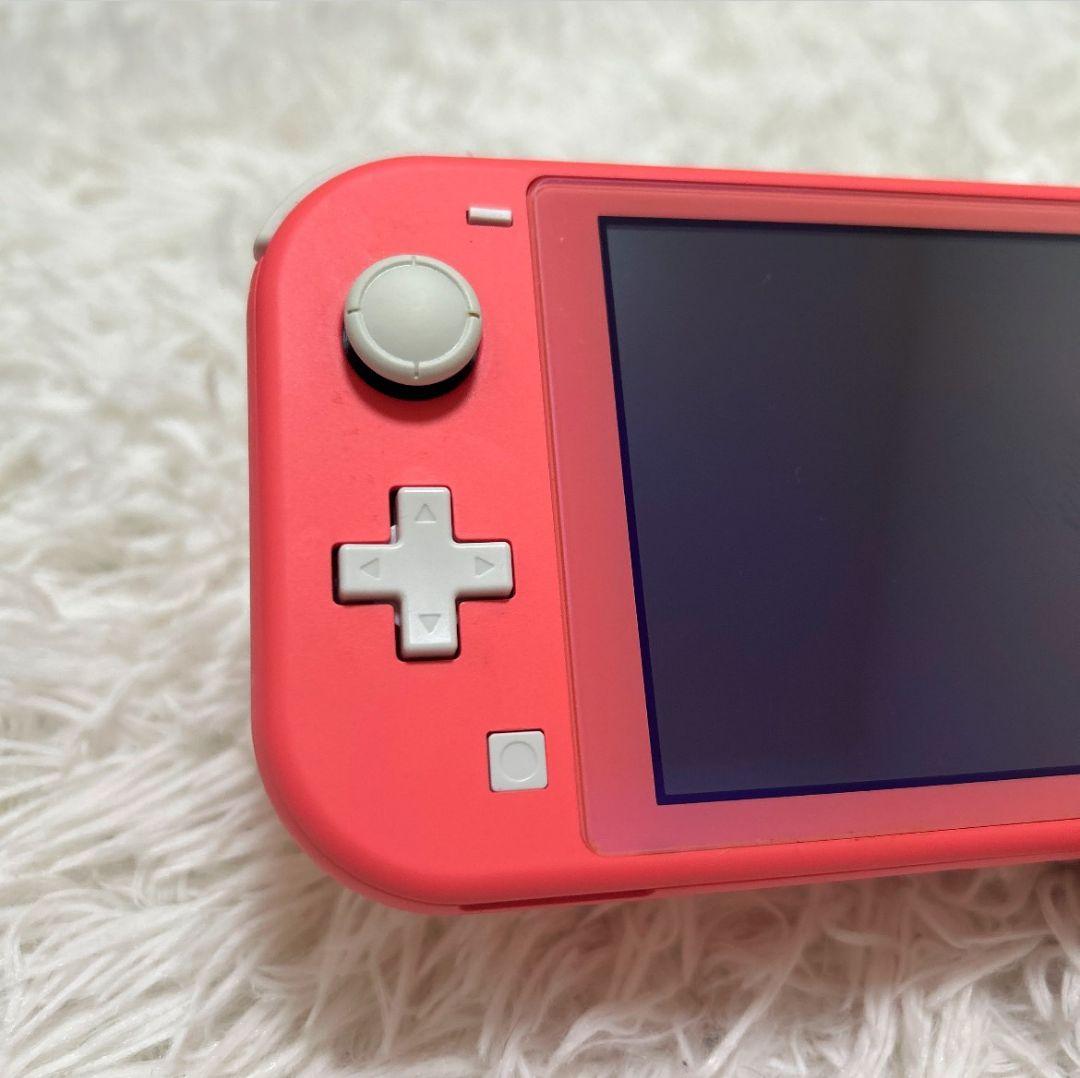 Nintendo Switch Lite 本体コーラルピンク　ケース付
