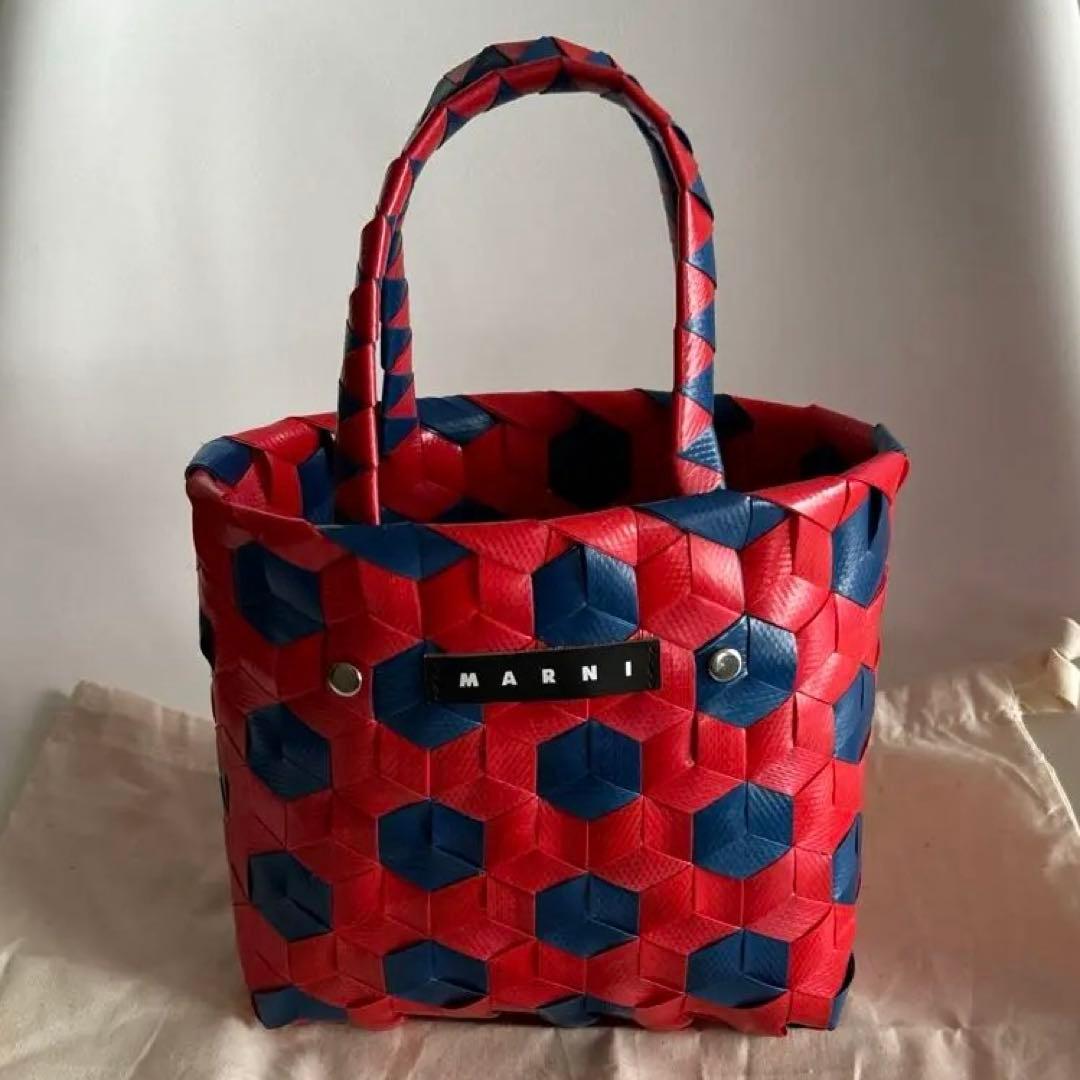 値下げしました！Marni マルニ　カゴバッグ　ドット